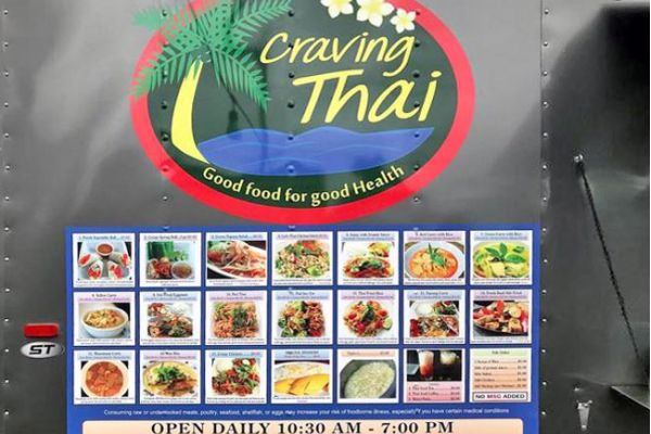 Craving Thai food truck in Koloa, Kauai