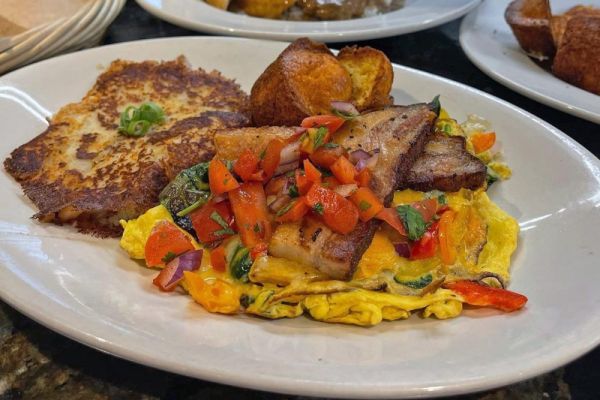 Kalaheo Cafe scramble special