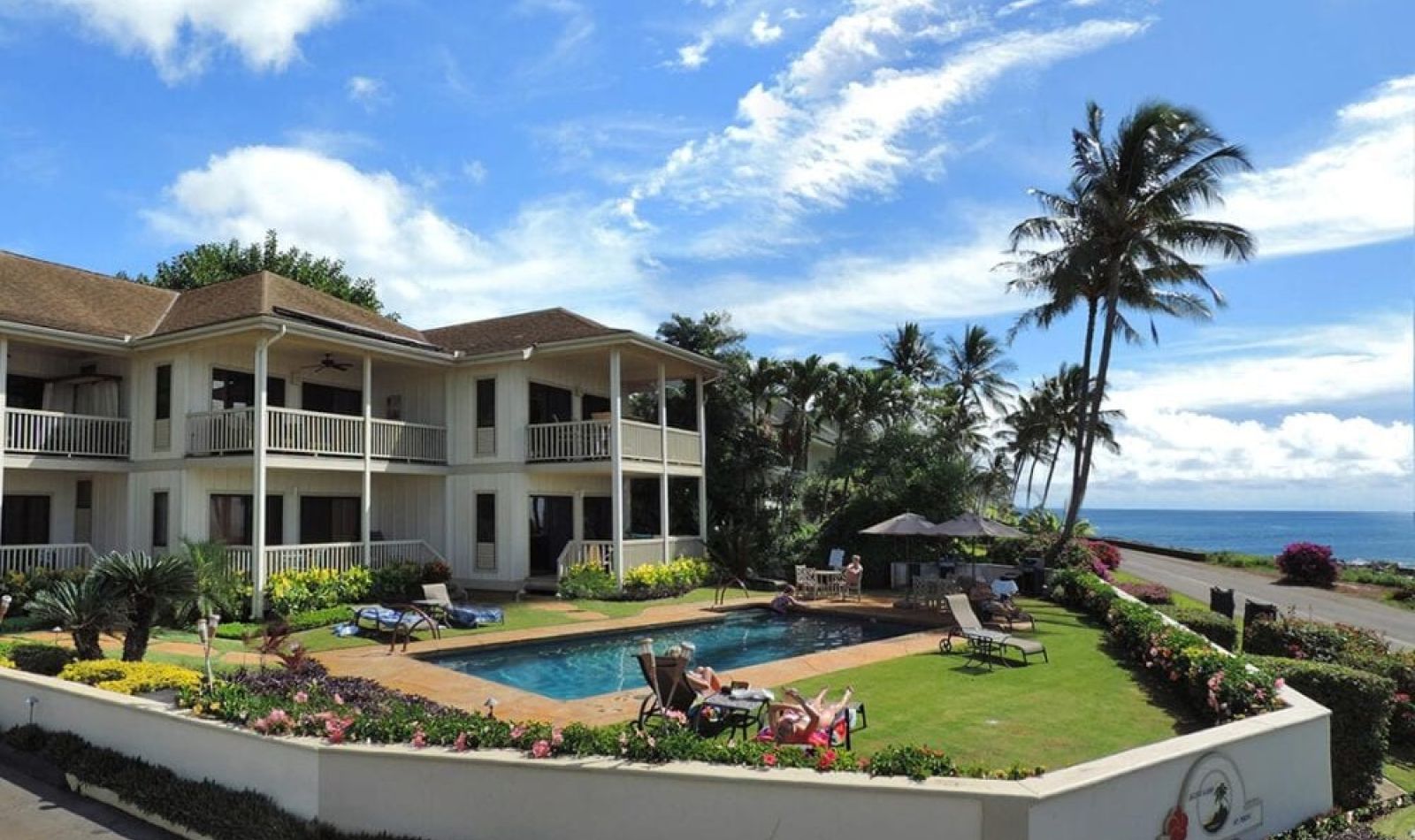 Alihi Lani ocean front luxury vacation rental with pool in Poipu Beach, Kauai